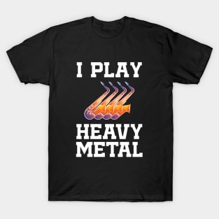 I Play Heavy Metal Saxophone T-Shirt